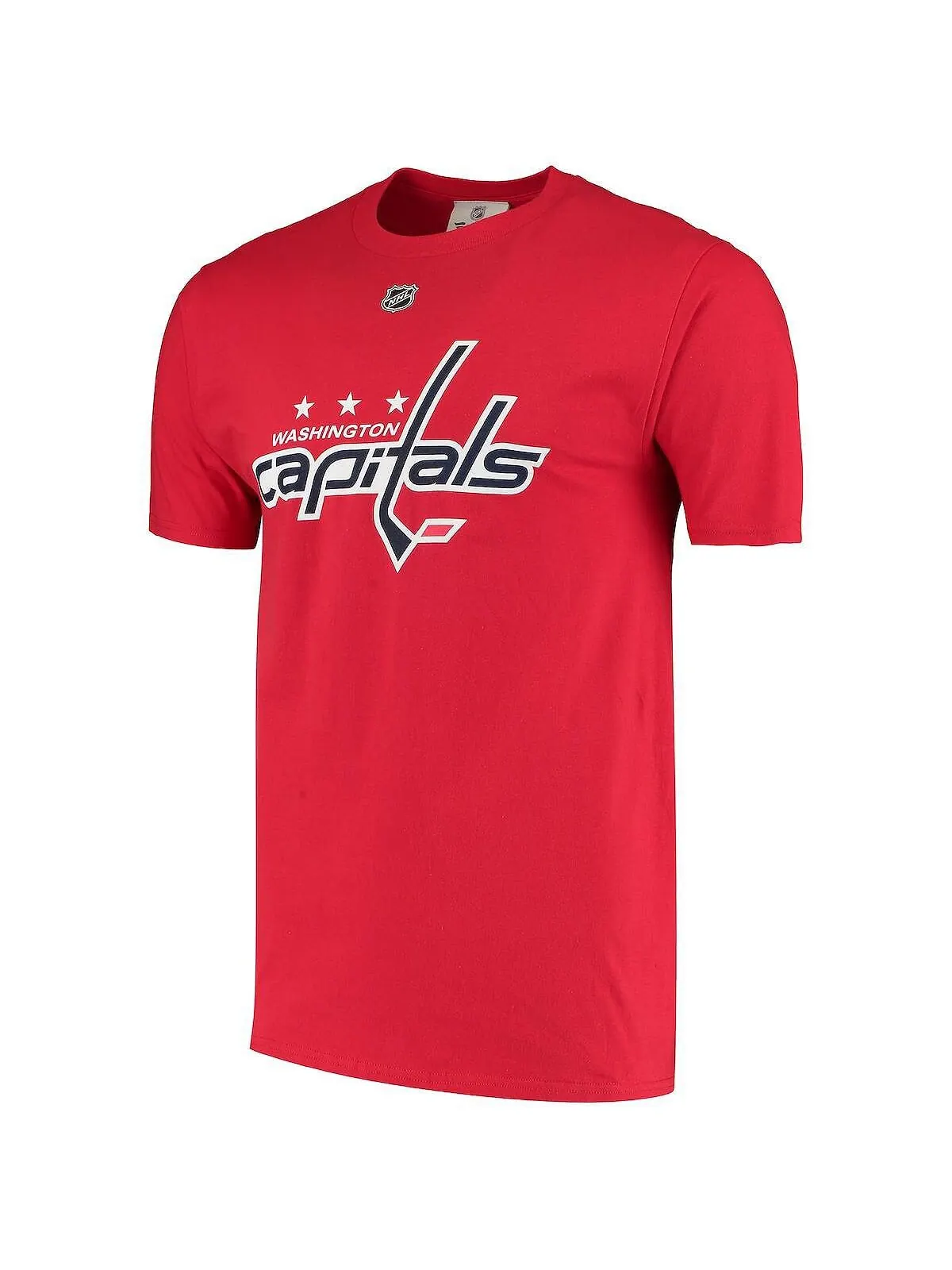 Мужская фирменная футболка evgeny kuznetsov red washington capitals с именем и номером Fanatics — изображение 2 из 3, красный