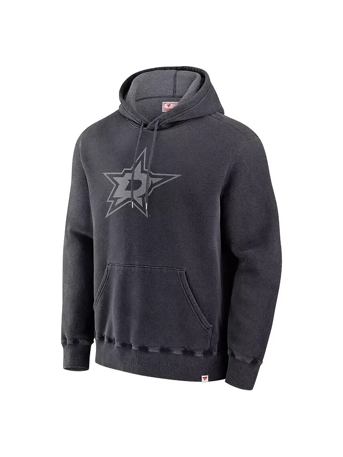 Мужская черная толстовка с капюшоном Dallas Stars Made in Canada Fanatics — изображение 2 из 3