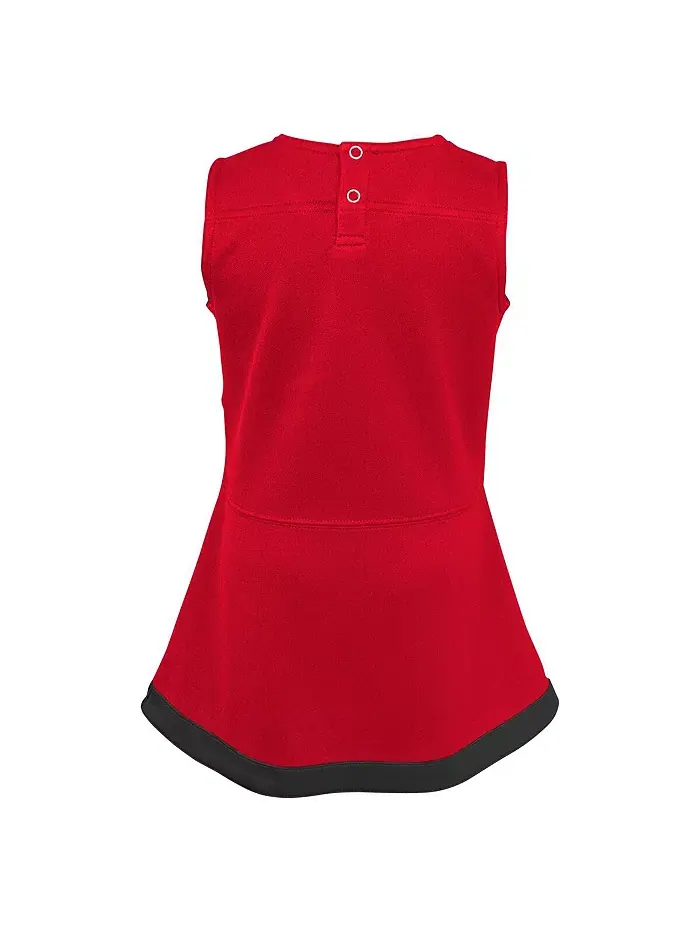 Комплект из двух предметов для девочек-малышей Scarlet Nebraska Huskers Cheer Captain Dress и — изображение 2 из 4