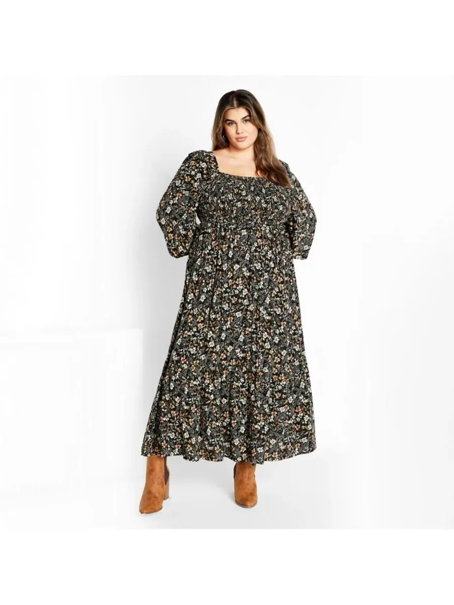 Женское платье Эмили CITY CHIC, Ditsy