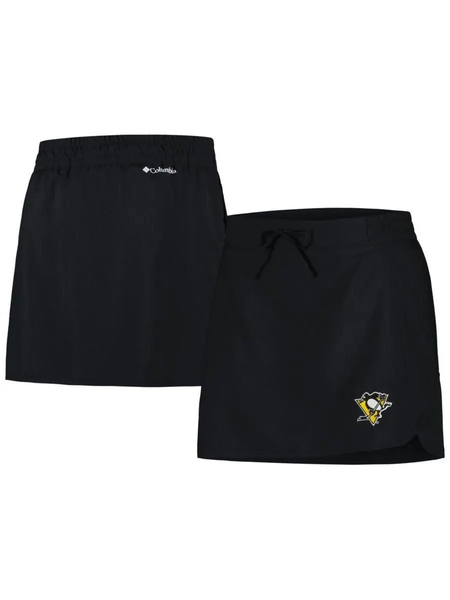 Columbia Женские черные юбки Pittsburgh Penguins Lakewood Pines Omni-Wick