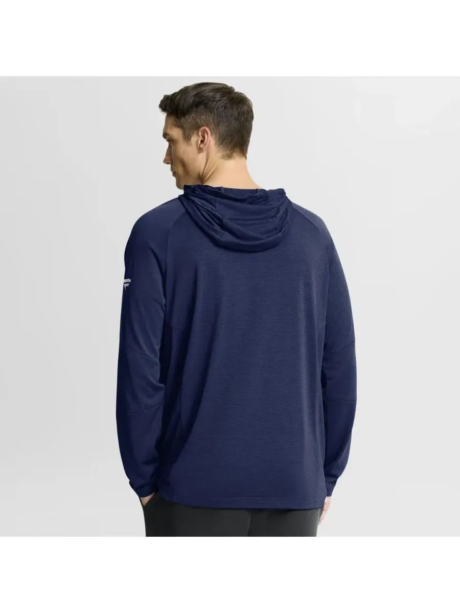 Fanatics Мужская темно-синяя толстовка New York Rangers Authentic Pro Rink Raglan — изображение 5 из 5