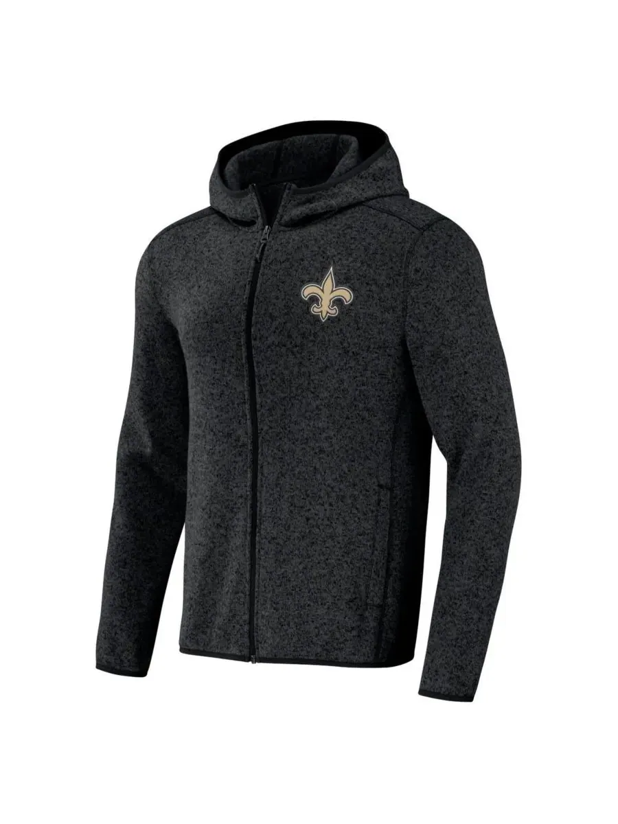 Fanatics Мужская флисовая толстовка с капюшоном из коллекции NFL x Darius Rucker от Black New — изображение 2 из 3, черный