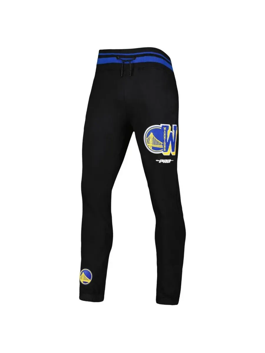 Pro Standard Мужские черные спортивные штаны Golden State Warriors Mash Up Capsule — изображение 2 из 3, черный