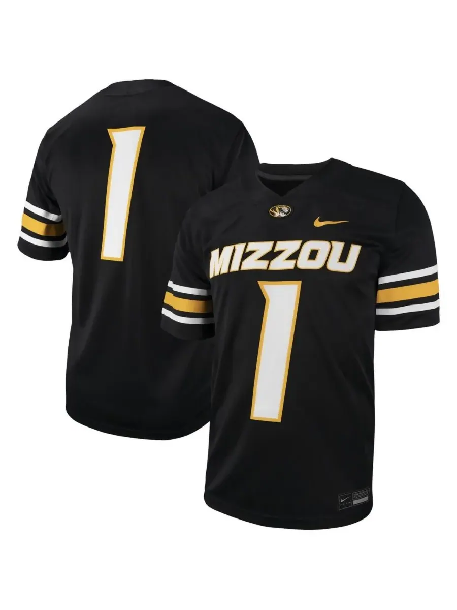 Nike Мужская черная футболка-реплика Missouri Tigers Untouchable — изображение 1 из 3, черный