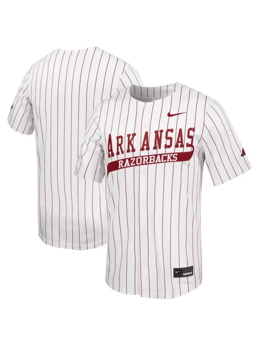 Nike Мужская белая бейсбольная майка Arkansas Razorbacks Limited — изображение 1 из 3, белый