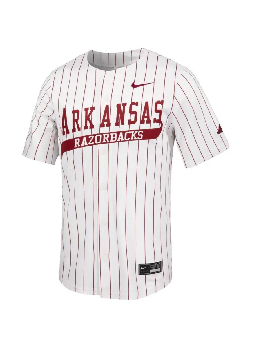 Nike Мужская белая бейсбольная майка Arkansas Razorbacks Limited — изображение 3 из 3, белый