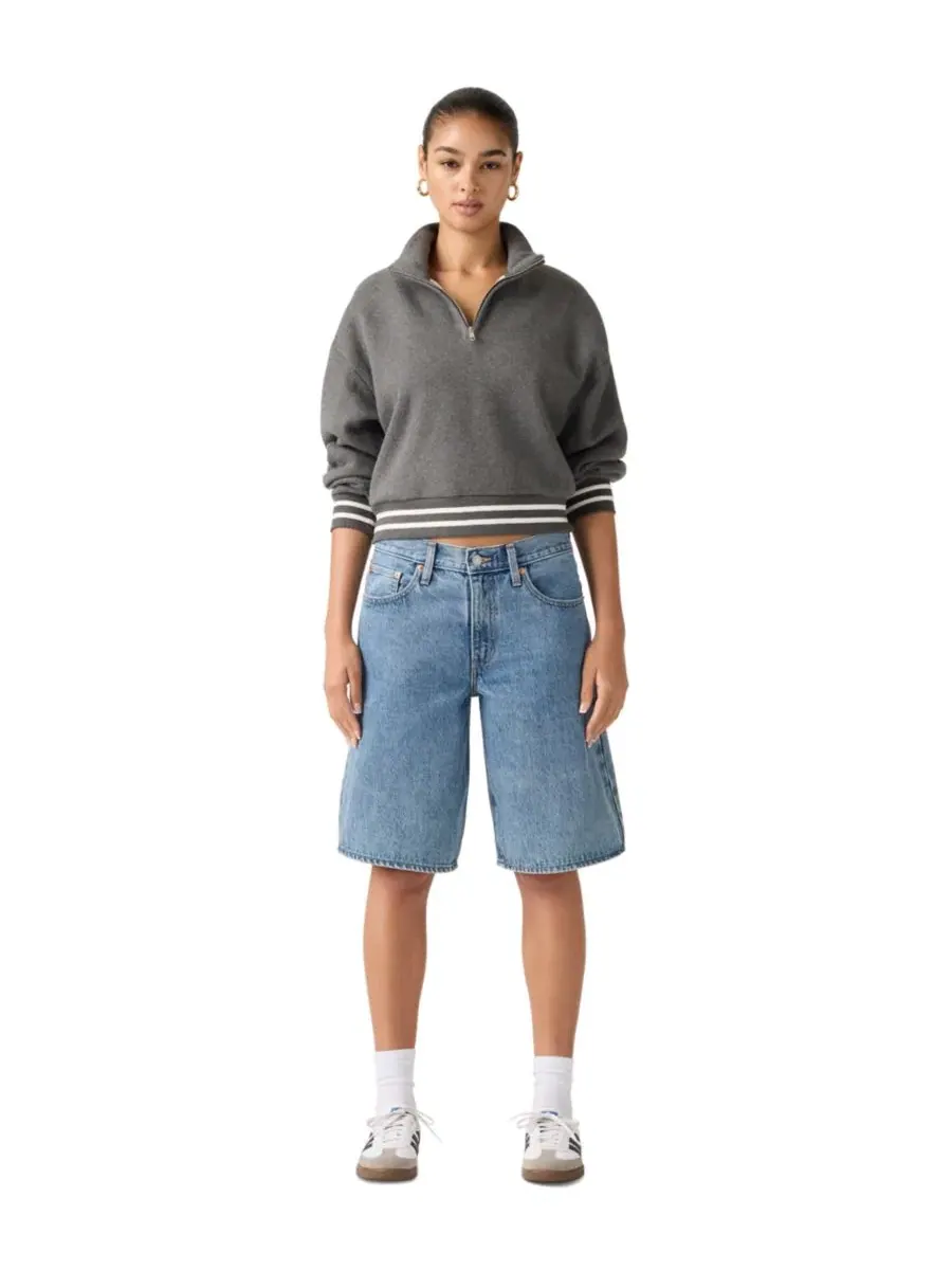 Женские свободные шорты средней посадки Levi's, Twisted Stone — изображение 2 из 8