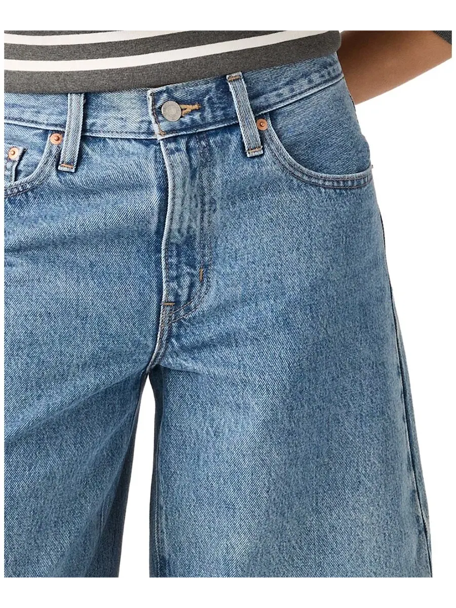 Женские свободные шорты средней посадки Levi's, Twisted Stone — изображение 4 из 8