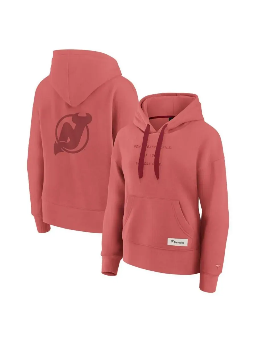 Fanatics Женская красная толстовка с капюшоном New Jersey Devils Elements Future Ground Subtle — изображение 1 из 5, красный