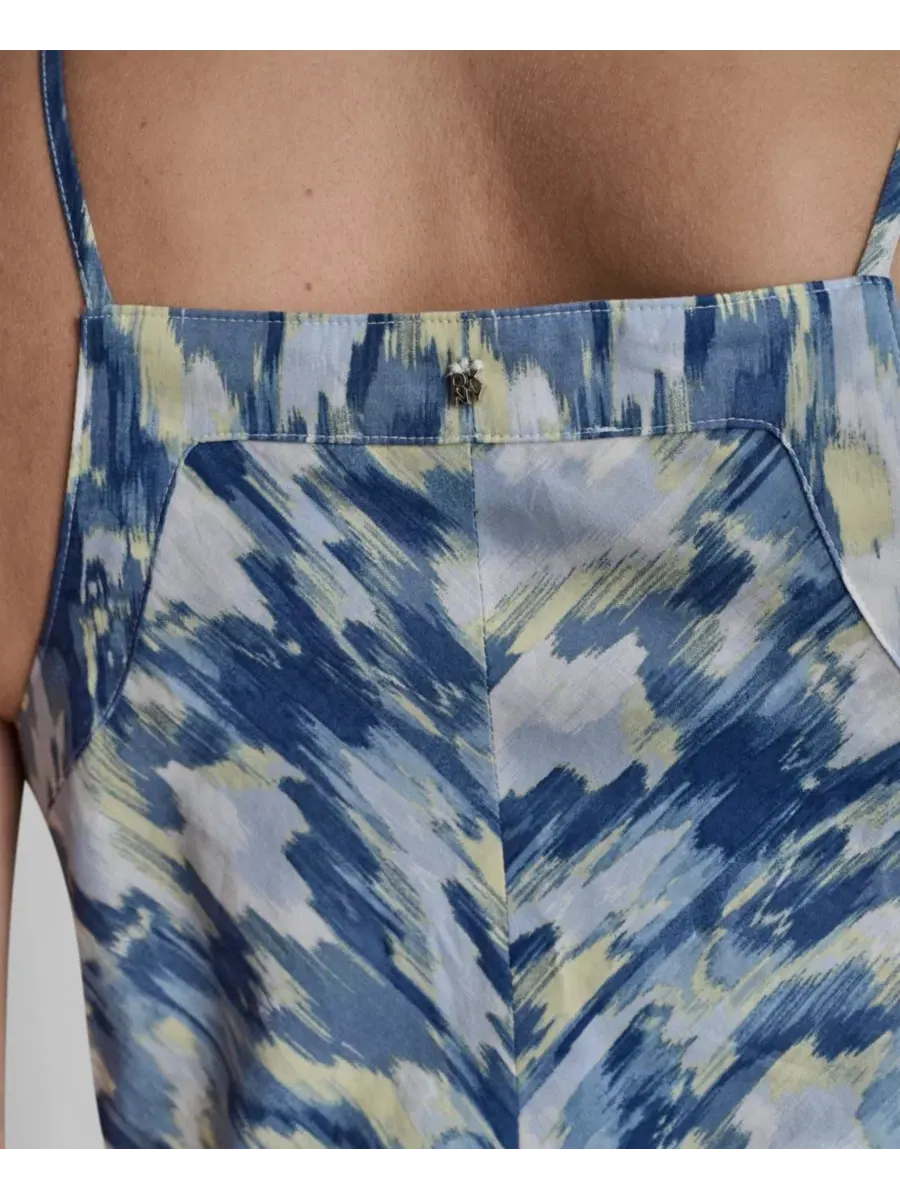 Женское многоярусное платье-майка с V-образным вырезом Dkny Jeans — изображение 6 из 7