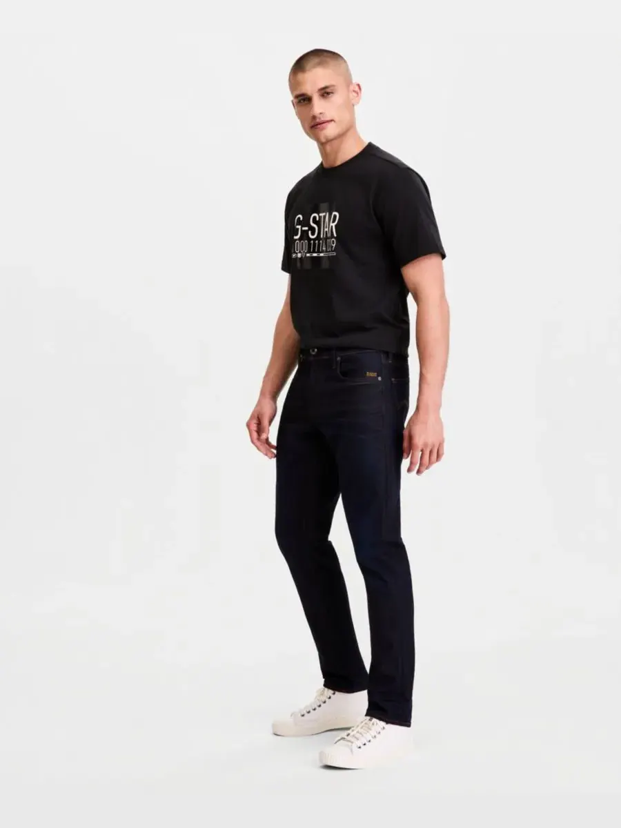 Мужские джинсы зауженного кроя с пятью карманами G-Star Raw, Dark Aged — изображение 5 из 12