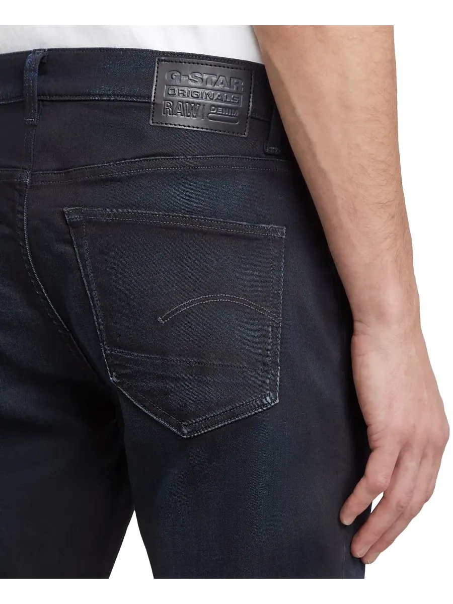 Мужские джинсы зауженного кроя с пятью карманами G-Star Raw, Dark Aged — изображение 9 из 12