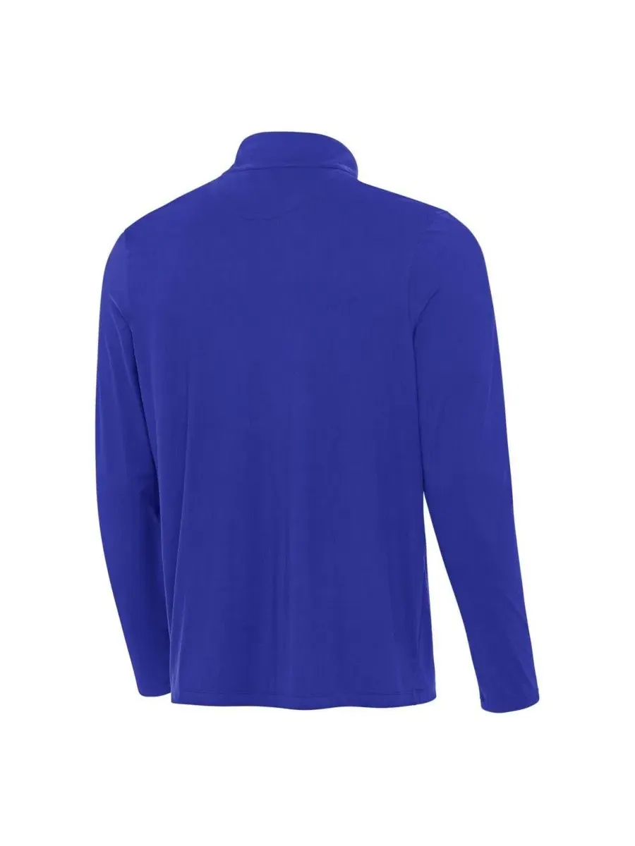 Мужская футболка Royal Chicago Cubs Content Quarter-Zip Antigua — изображение 3 из 3, королевский