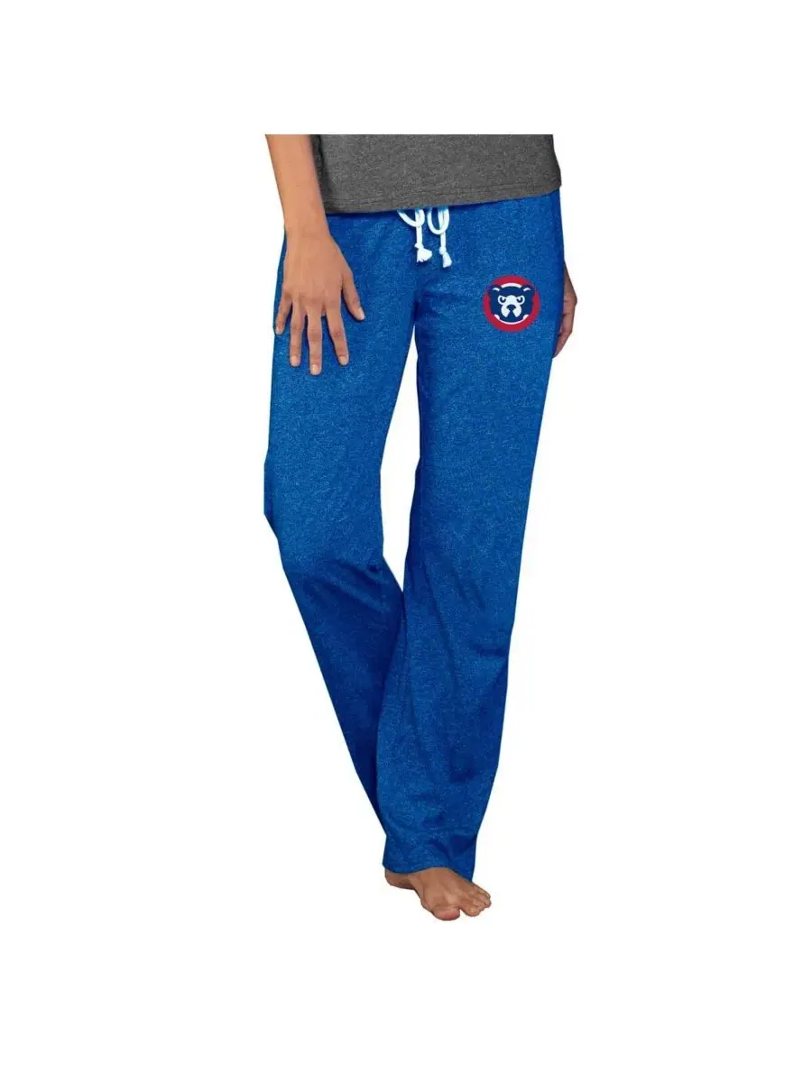 Женские вязаные брюки Cooperstown Quest команды Royal Chicago Cubs Concepts Sport — изображение 1 из 1, королевский