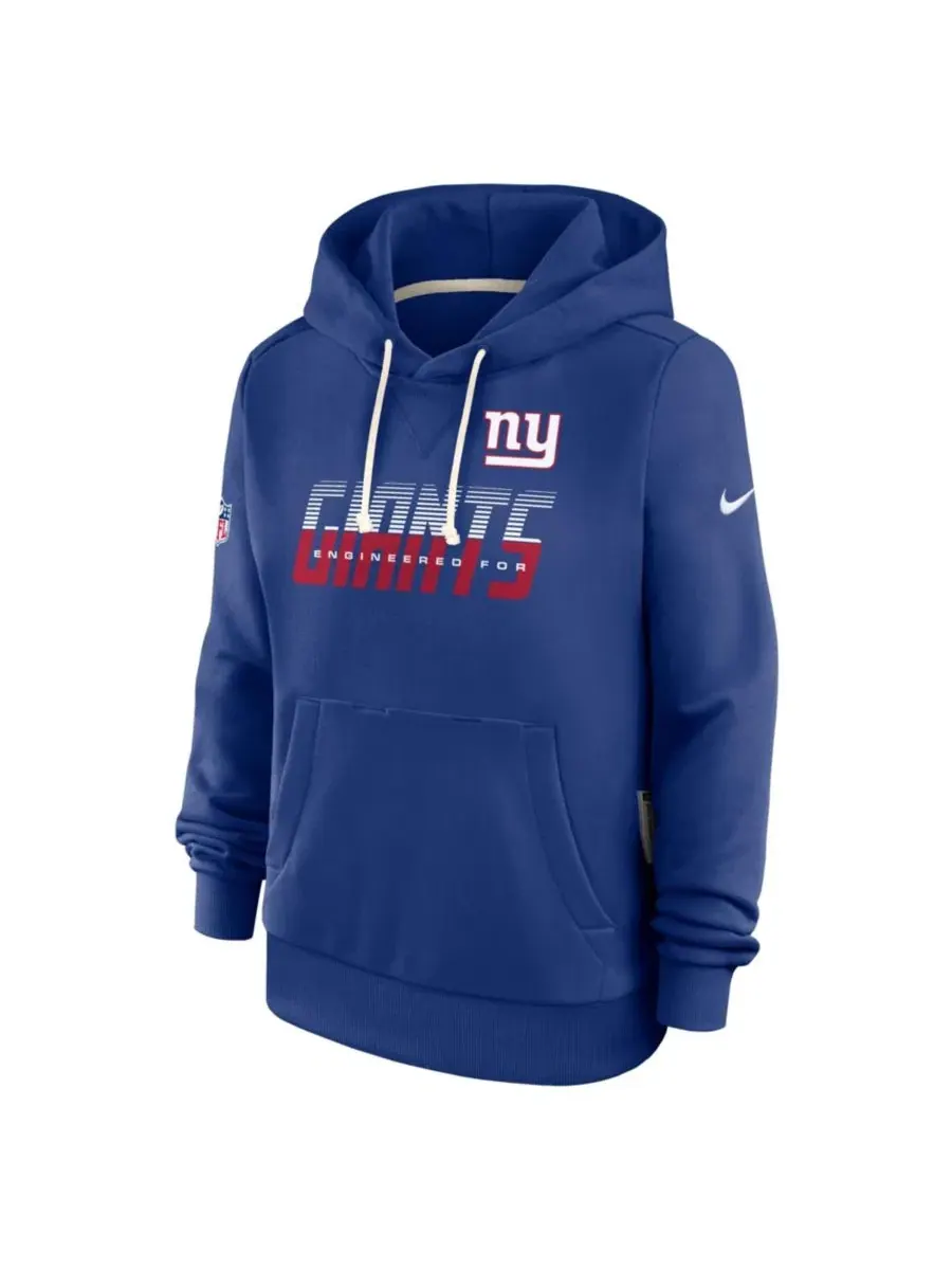 Худи Nike New York Giants Sideline Standard Issue Dri-FIT — изображение 2 из 5, королевский