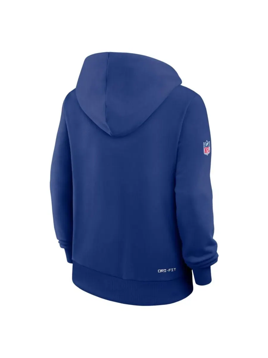 Худи Nike New York Giants Sideline Standard Issue Dri-FIT — изображение 3 из 5, королевский