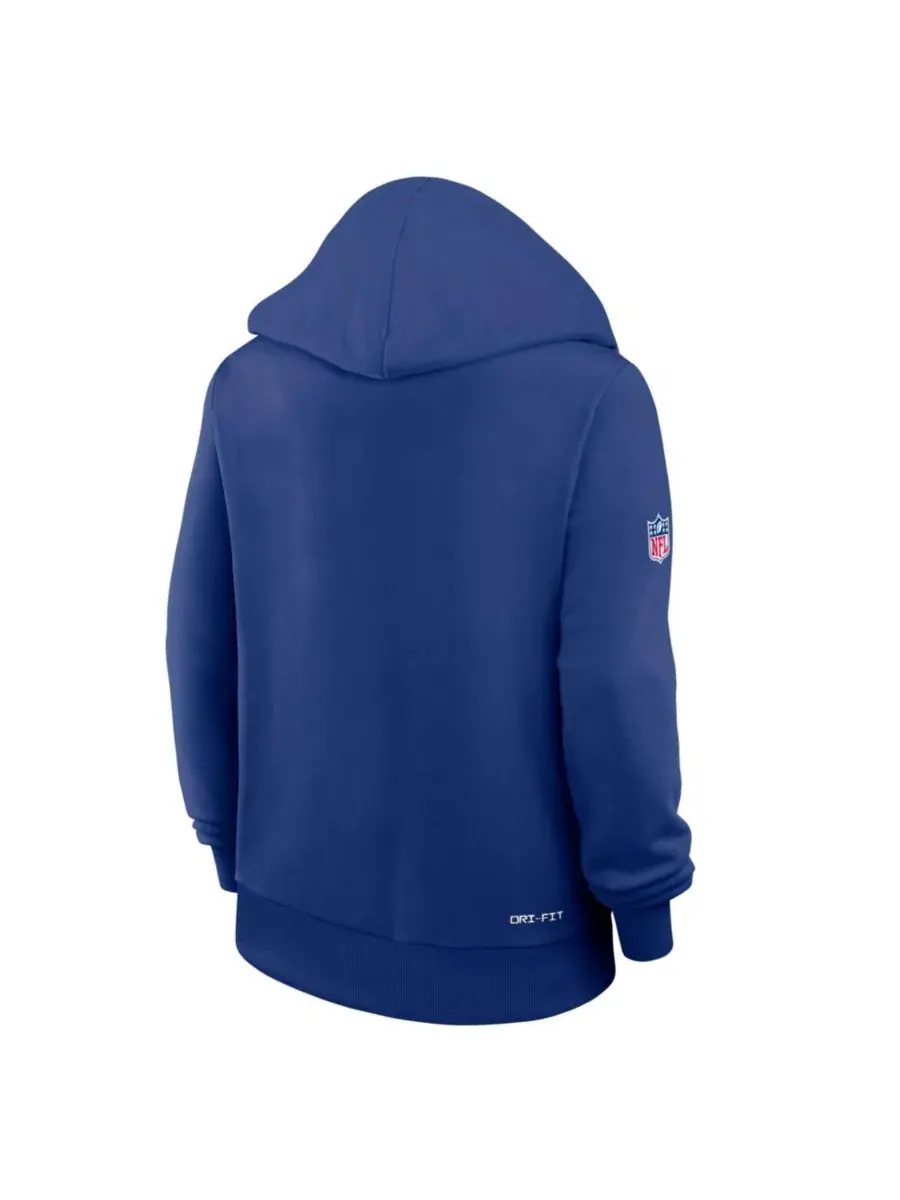 Худи Nike New York Giants Sideline Standard Issue Dri-FIT — изображение 5 из 5, королевский