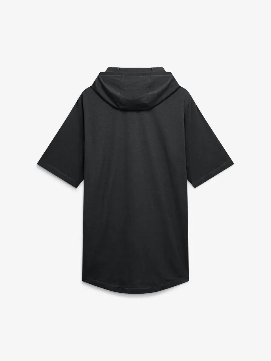 Худи-футболка с капюшоном Arched Wordmark Nike — изображение 3 из 5, черный