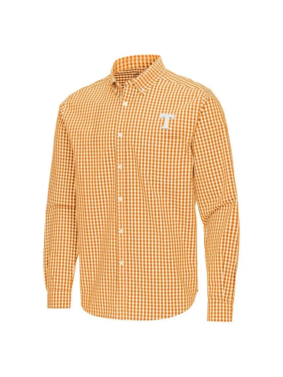 Рубашка-поло с длинным рукавом Ellis Tri-Blend Tennessee Volunteers Antigua — изображение 3 из 3, оранжевый