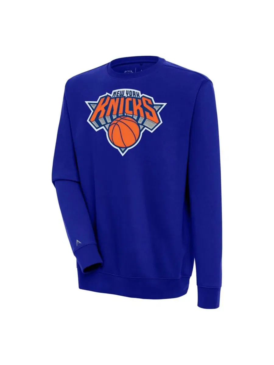 Свитшот Victory с принтом New York Knicks Antigua — изображение 1 из 1, королевский