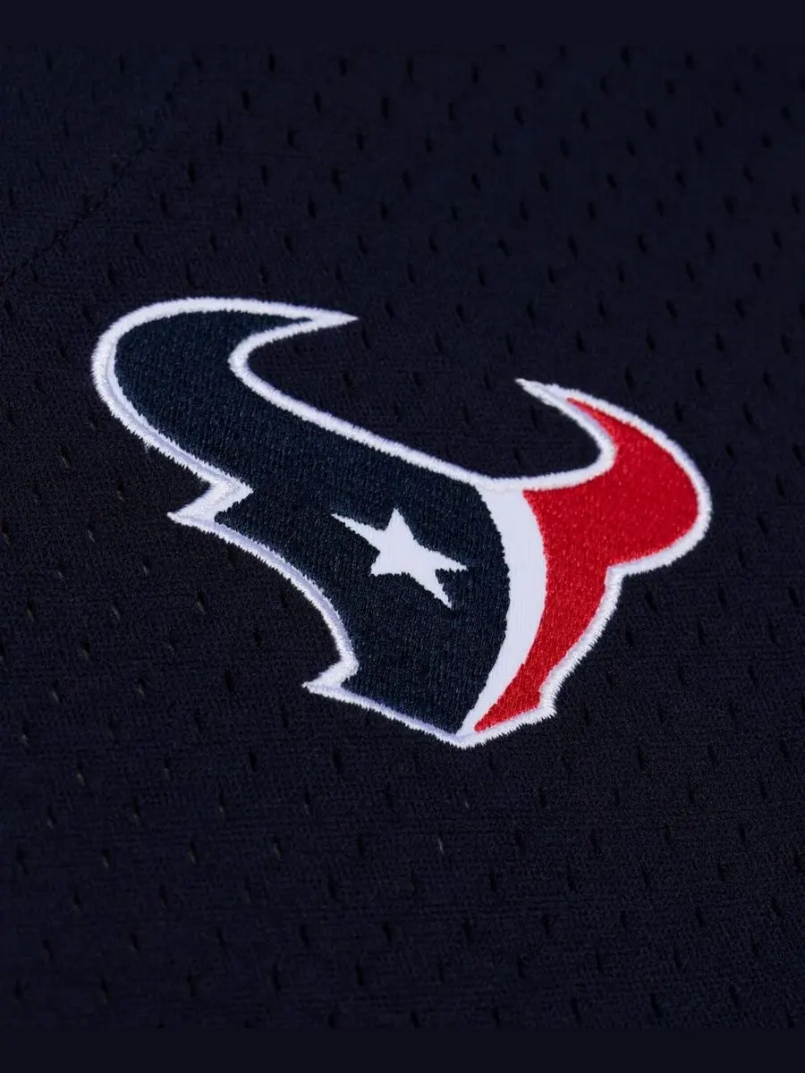 Джерси с принтом Houston Texans Head Coach Mesh Full-Button Fashion Mitchell & Ness — изображение 3 из 4, темно-синий