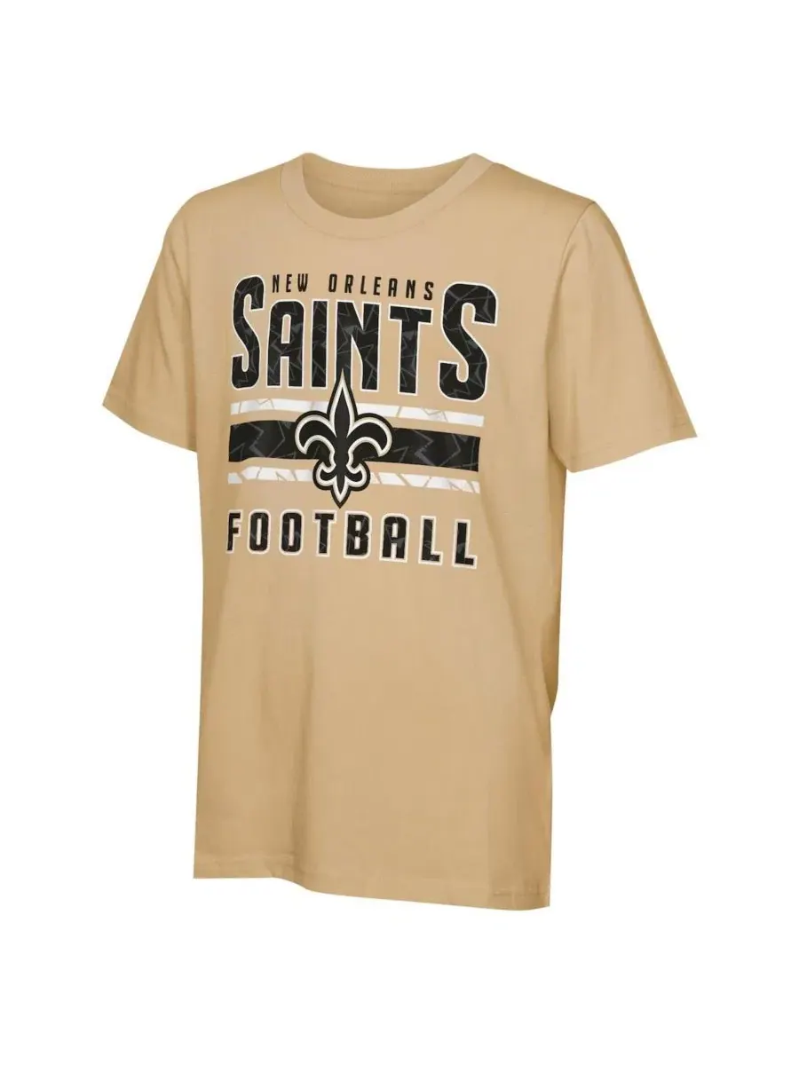 Комплект футболок с принтом New Orleans Saints In the Mix Outerstuff — изображение 3 из 3, нет цвета