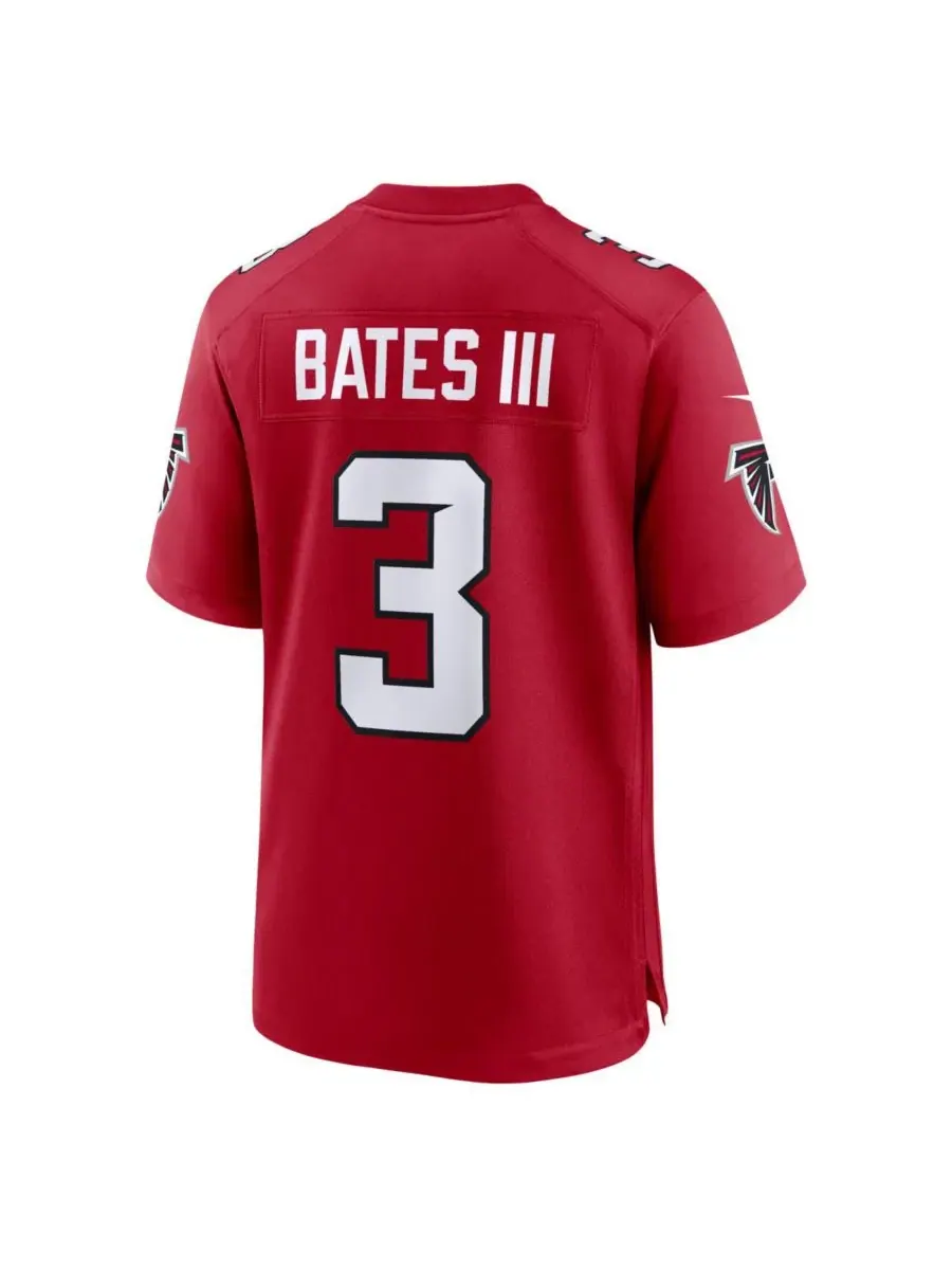 Игровая футболка Nike Jessie Bates III Red Atlanta Falcons — изображение 3 из 5, красный