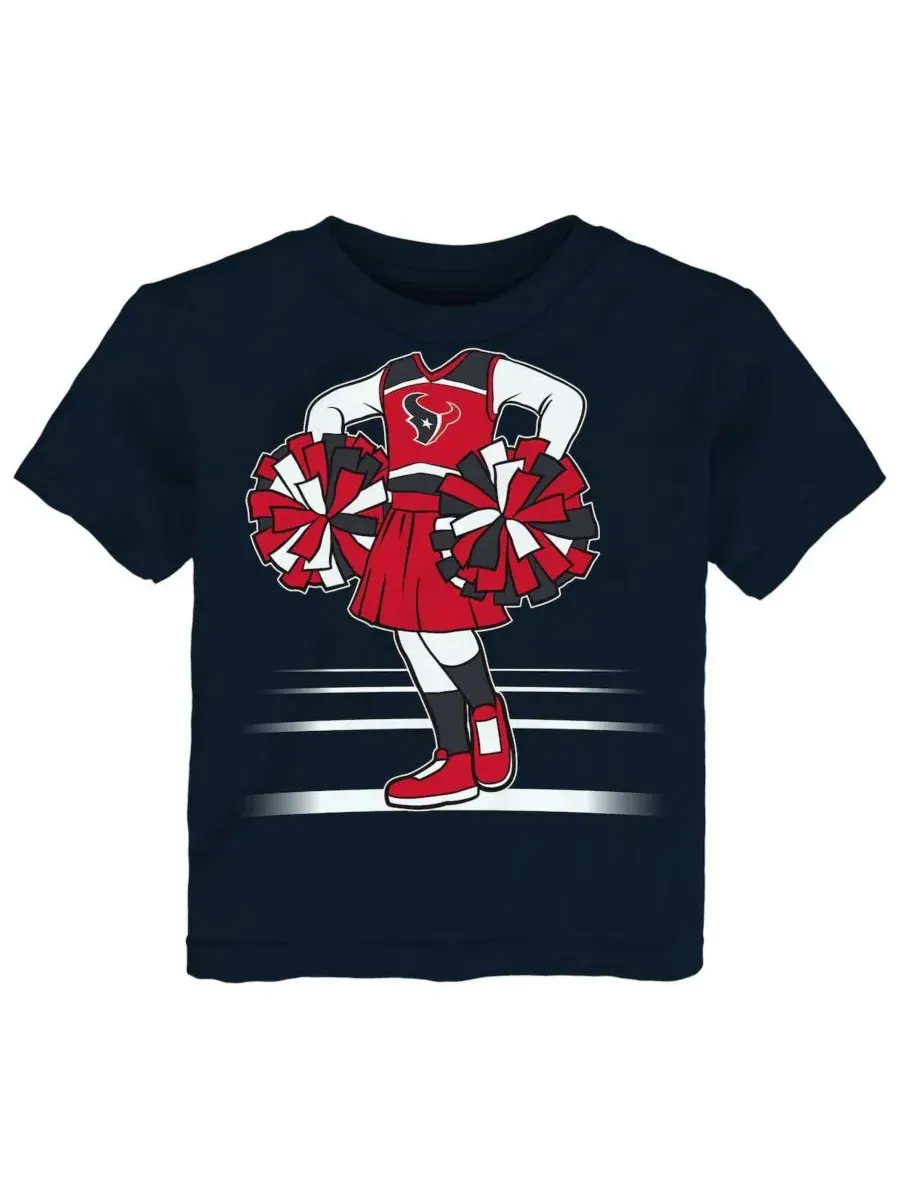Футболка с длинным рукавом Houston Texans Game Fit Outerstuff — изображение 1 из 1, темно-синий
