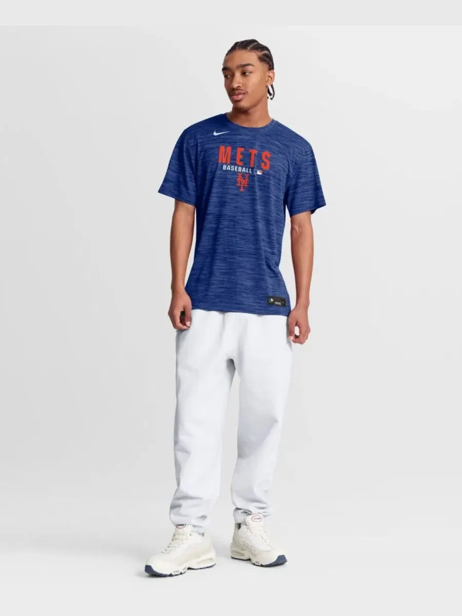 Футболка Nike с принтом New York Mets — изображение 4 из 4, королевский