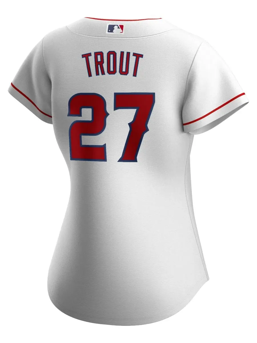 Джерси Nike, модель Mike Trout — изображение 1 из 2, белый