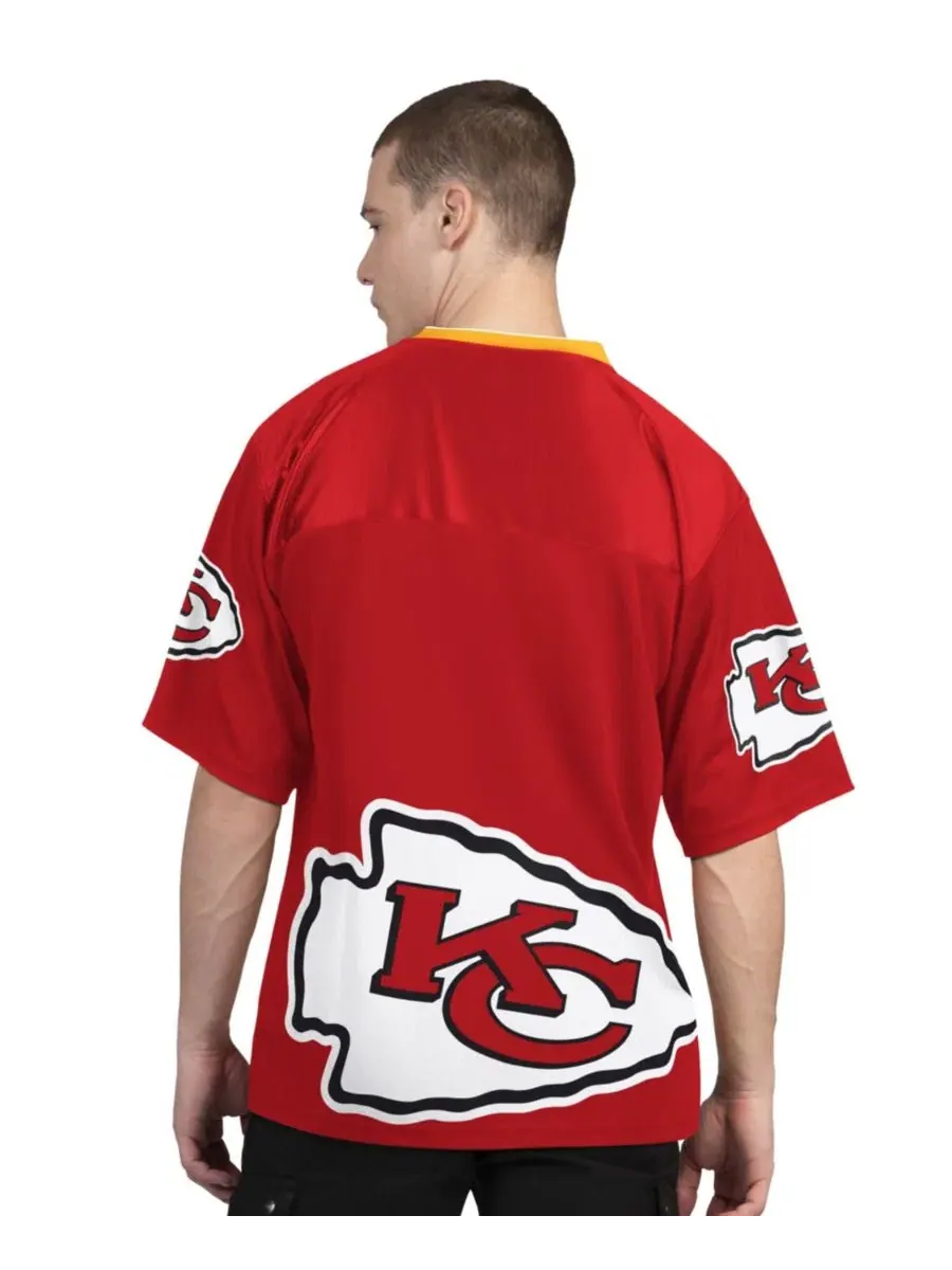 Комплект футболок с длинным и коротким рукавом Kansas City Chiefs Starter — изображение 3 из 5, красный белый
