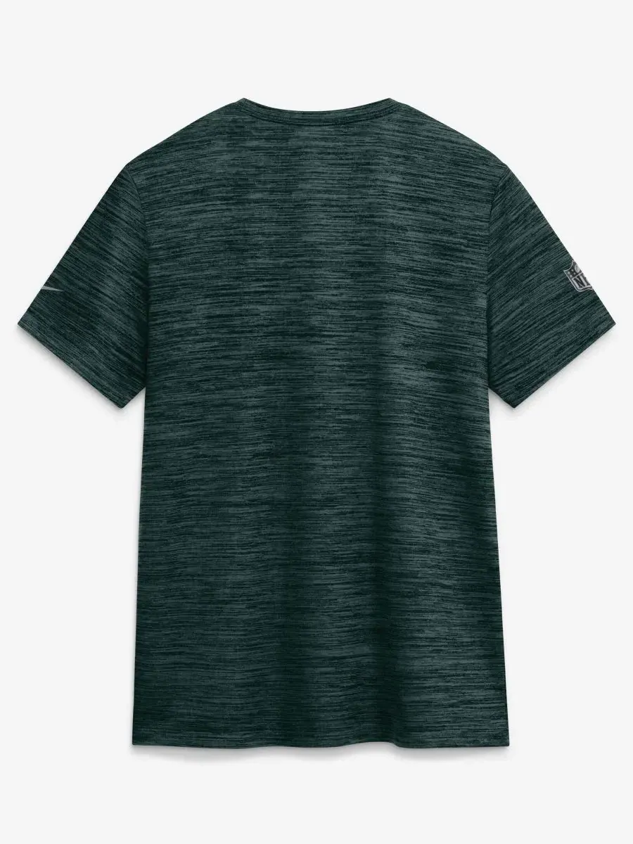 Футболка с длинным рукавом Nike Sideline Velocity Dri-FIT — изображение 3 из 5, зеленый