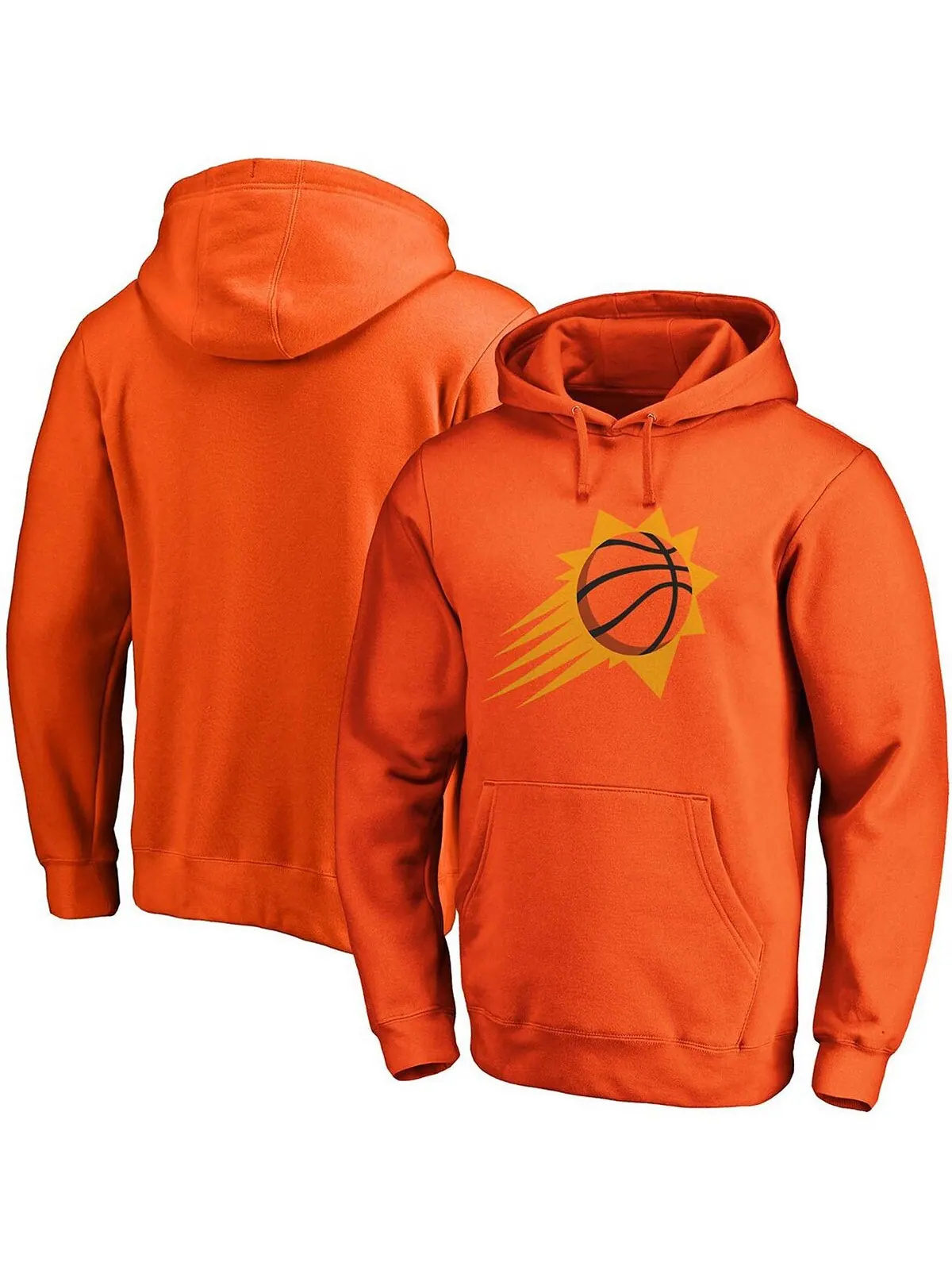 Мужская оранжевая худи с логотипом phoenix suns primary team logo Fanatics — изображение 1 из 3, оранжевый