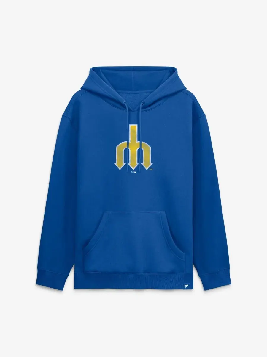 Худи с винтажным принтом Seattle Mariners Fanatics — изображение 1 из 2, королевский