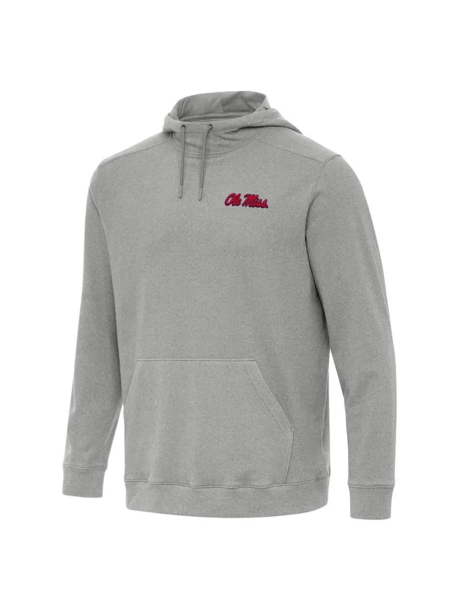 Толстовка на молнии с капюшоном Ole Miss Rebels Cloud — изображение 1 из 1, серый