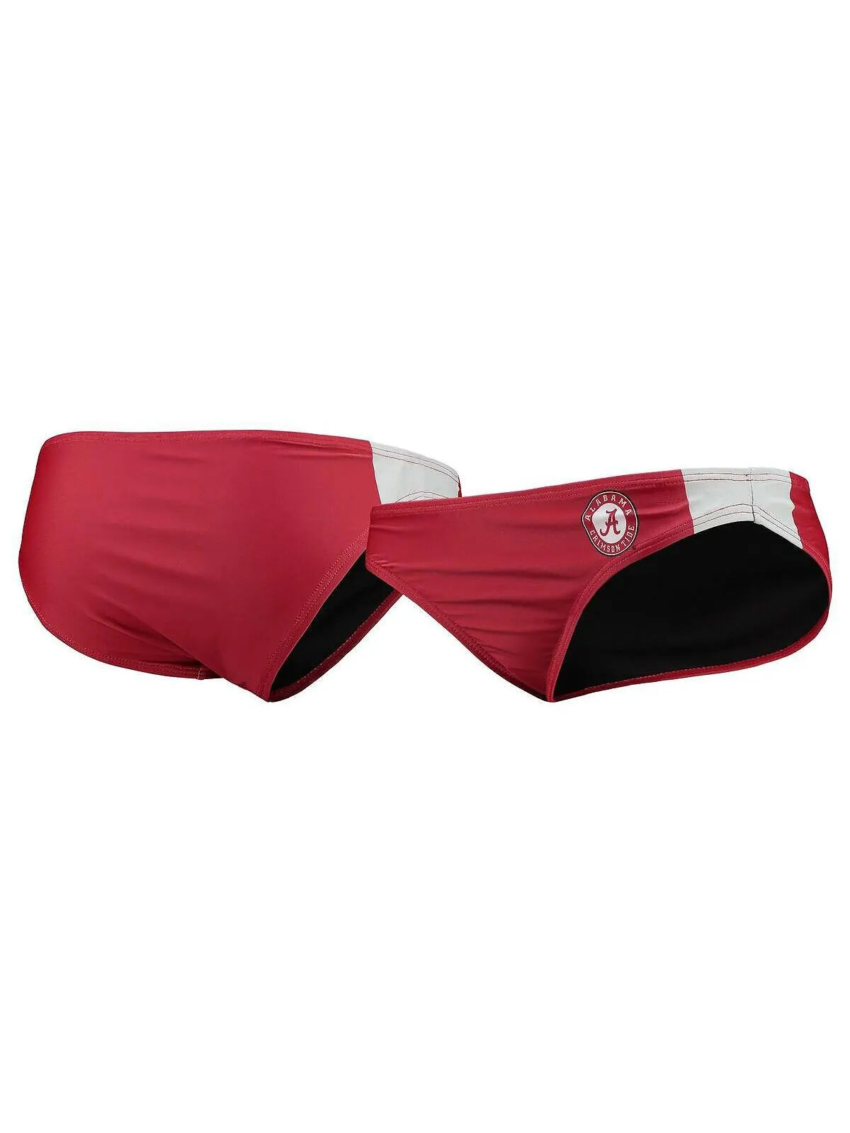 Женские плавки бикини Crimson Alabama Crimson Tide с надписью FOCO — изображение 1 из 3, красный