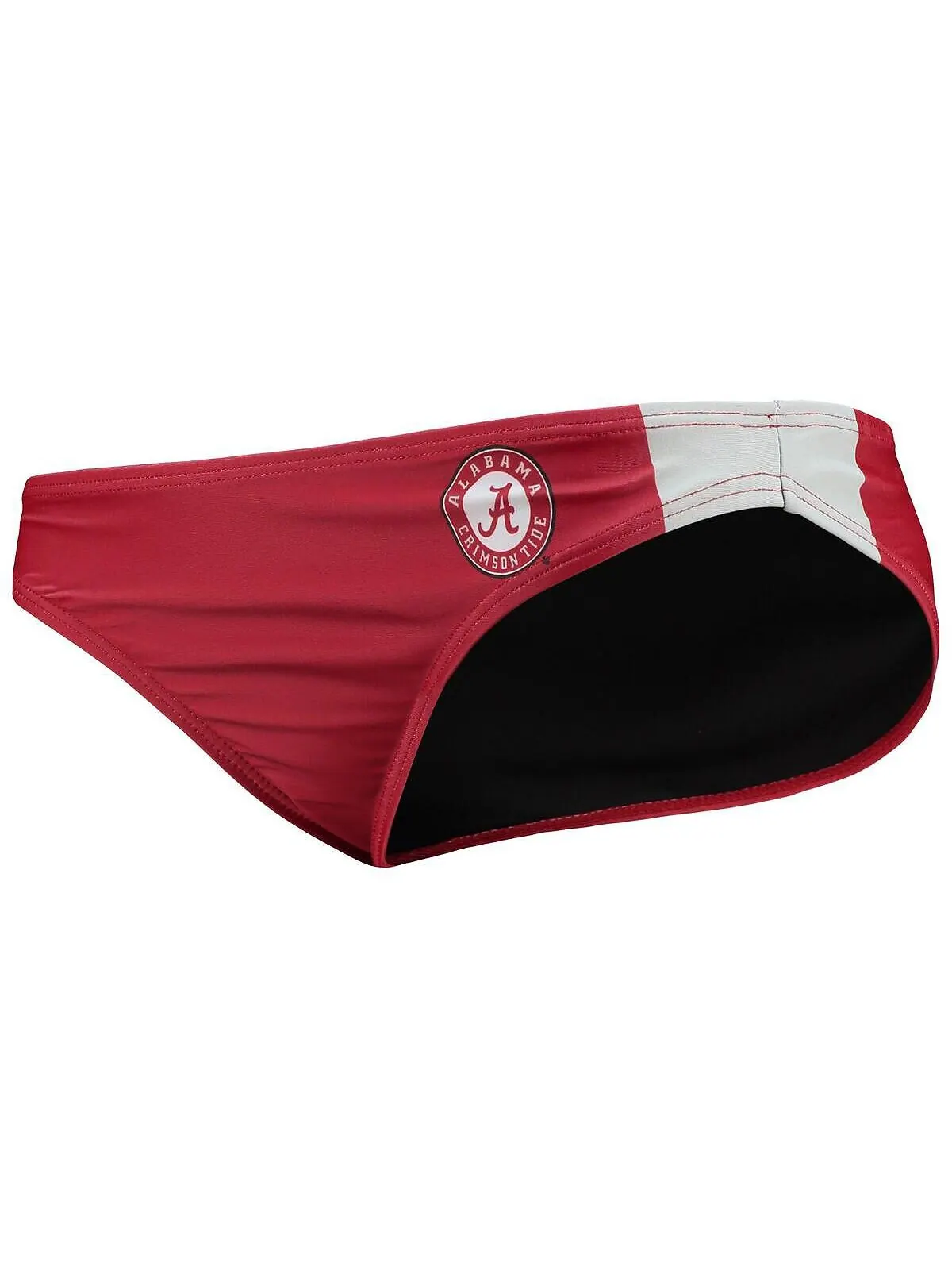 Женские плавки бикини Crimson Alabama Crimson Tide с надписью FOCO — изображение 3 из 3, красный