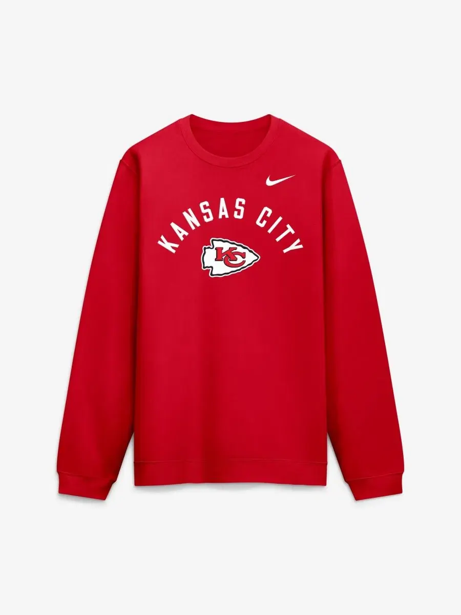 Толстовка Defensive Leader Club Fleece Nike — изображение 1 из 2, красный