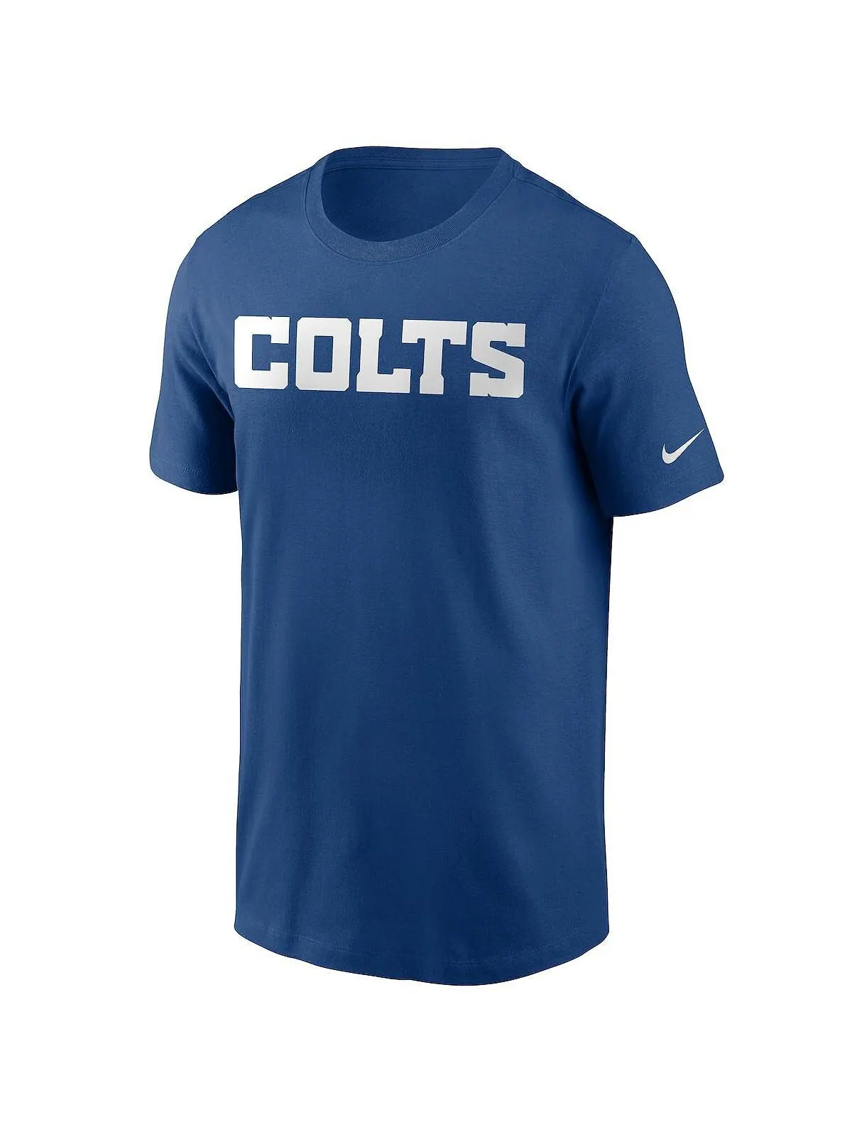 Мужская футболка с надписью Royal Indianapolis Colts Team Nike — изображение 2 из 3, королевский