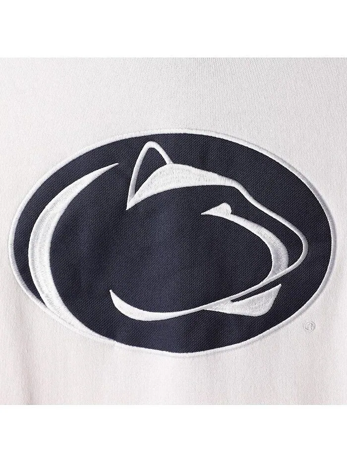 Женский белый пуловер с капюшоном и большим логотипом Penn State Nittany Lions Team Stadium Athletic — изображение 3 из 4