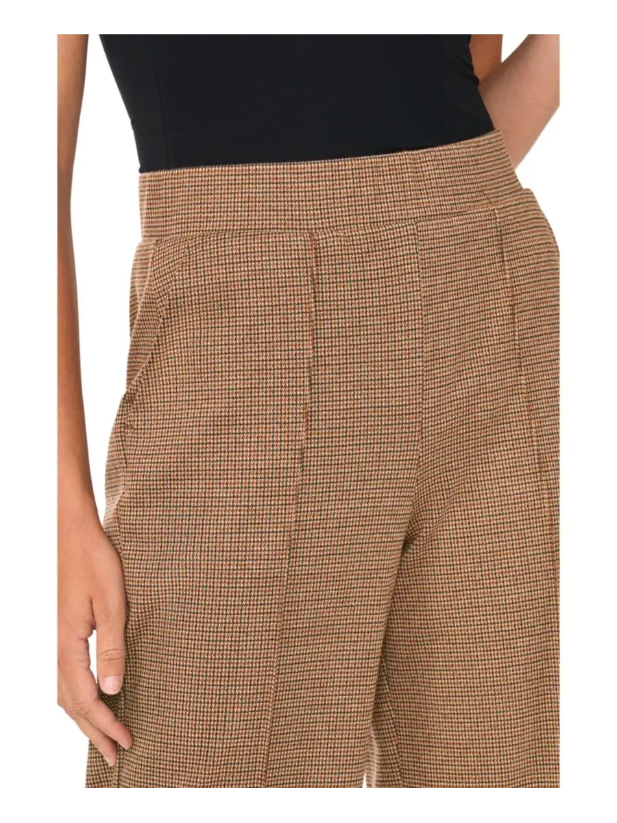 Женские брюки с защипами и высокой посадкой Wide-Leg Vince Camuto, Fall Camel — изображение 3 из 5