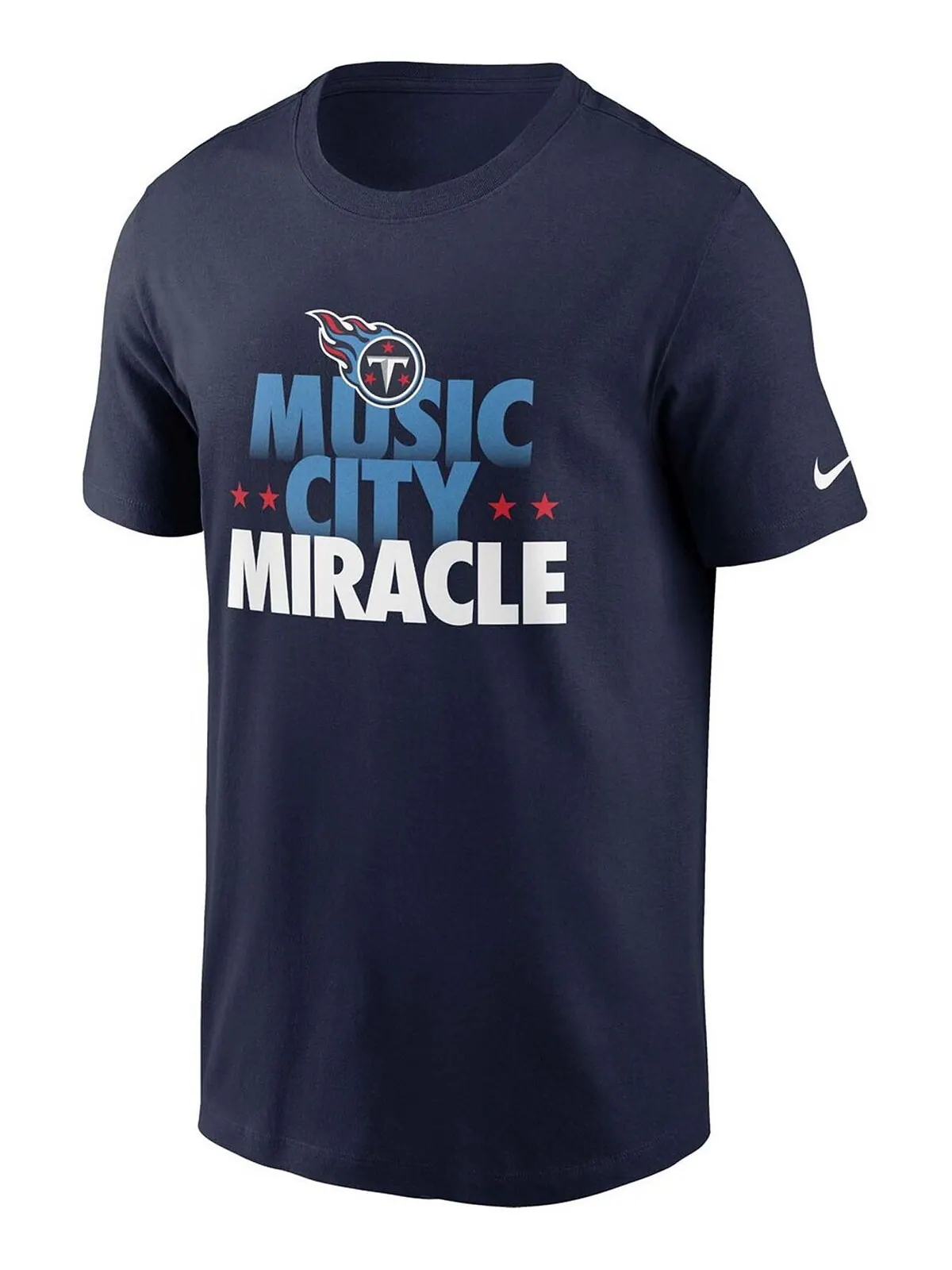 Мужская темно-синяя футболка tennessee titans hometown collection music city Nike — изображение 2 из 3, темно-синий