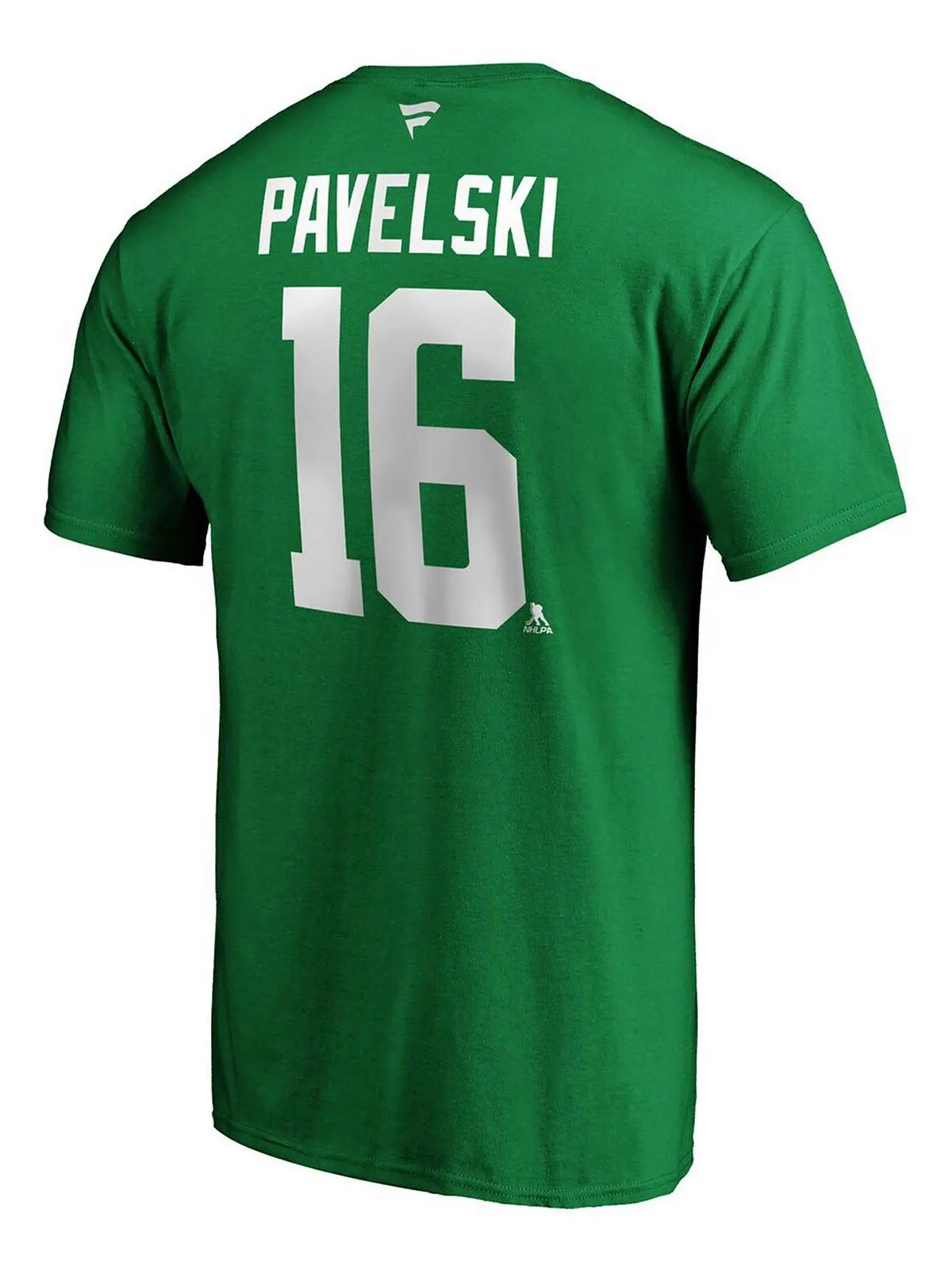 Мужская футболка joe pavelski kelly green dallas stars player с подлинным именем и номером стека — изображение 3 из 3