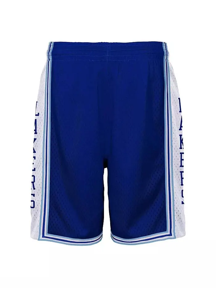 Шорты Swingman от Big Boys Royal Los Angeles Lakers Hardwood Classics Mitchell & Ness — изображение 2 из 4