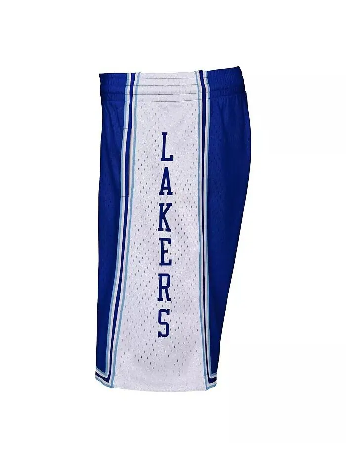 Шорты Swingman от Big Boys Royal Los Angeles Lakers Hardwood Classics Mitchell & Ness — изображение 4 из 4