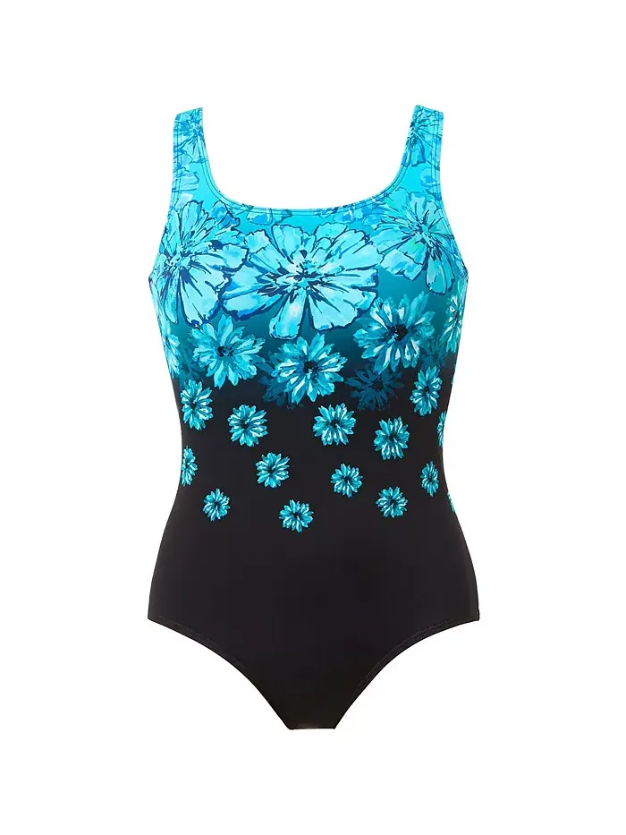 Женский хлорстойкий слитный купальник Tank One Piece Swimsuit Swimsuits for All — изображение 2 из 2