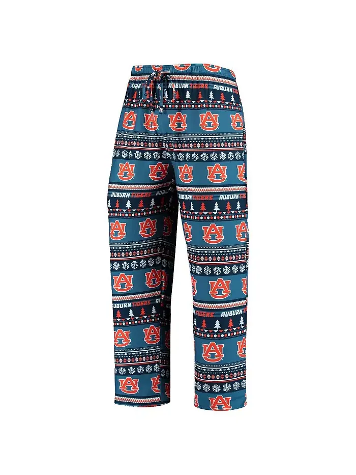 Мужской комплект из трикотажного свитера с длинным рукавом и брюк "Ugly Sweater" Auburn Tigers в — изображение 4 из 4