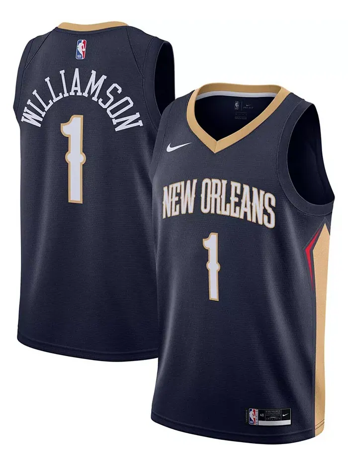 Мужская баскетбольная майка Zion Williamson New Orleans Pelicans 2020/21 Swingman - Icon Edition — изображение 1 из 3