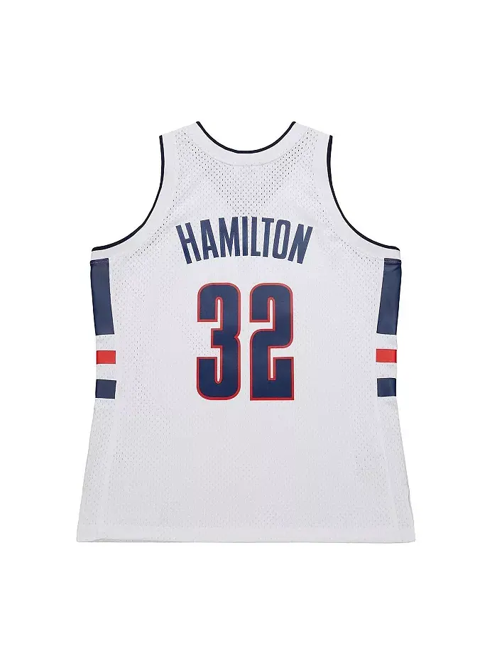 Мужская белая майка Richard Hamilton UConn Huskies 1998/99 Mitchell & Ness — изображение 4 из 5